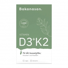 바카나산 비타민D3 + K2 비건 60캡슐