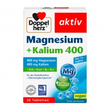 도펠헤르츠 마그네슘 400&칼륨 30개입 60g