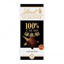 린트 엑설런스 카카오 100% 다크 초콜릿 50g